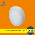 Round & square light fixtures surface flush mount led panel light 6w 12w 18w 24w